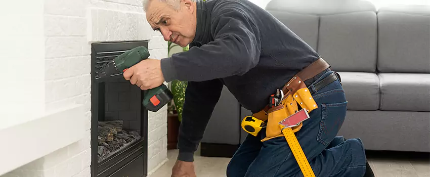 New Indoor Fireplace Installation in Santa Fe Springs, California
